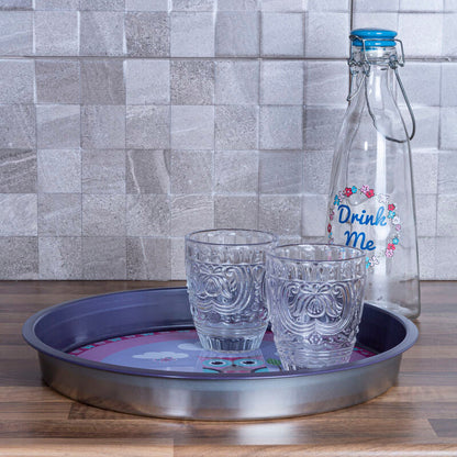 Happy Owls Serving Tray