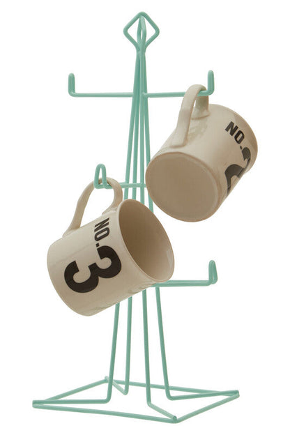 Vertex Green Finish Mug Tree