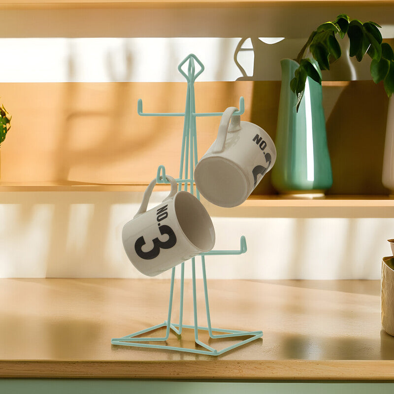 Vertex Green Finish Mug Tree