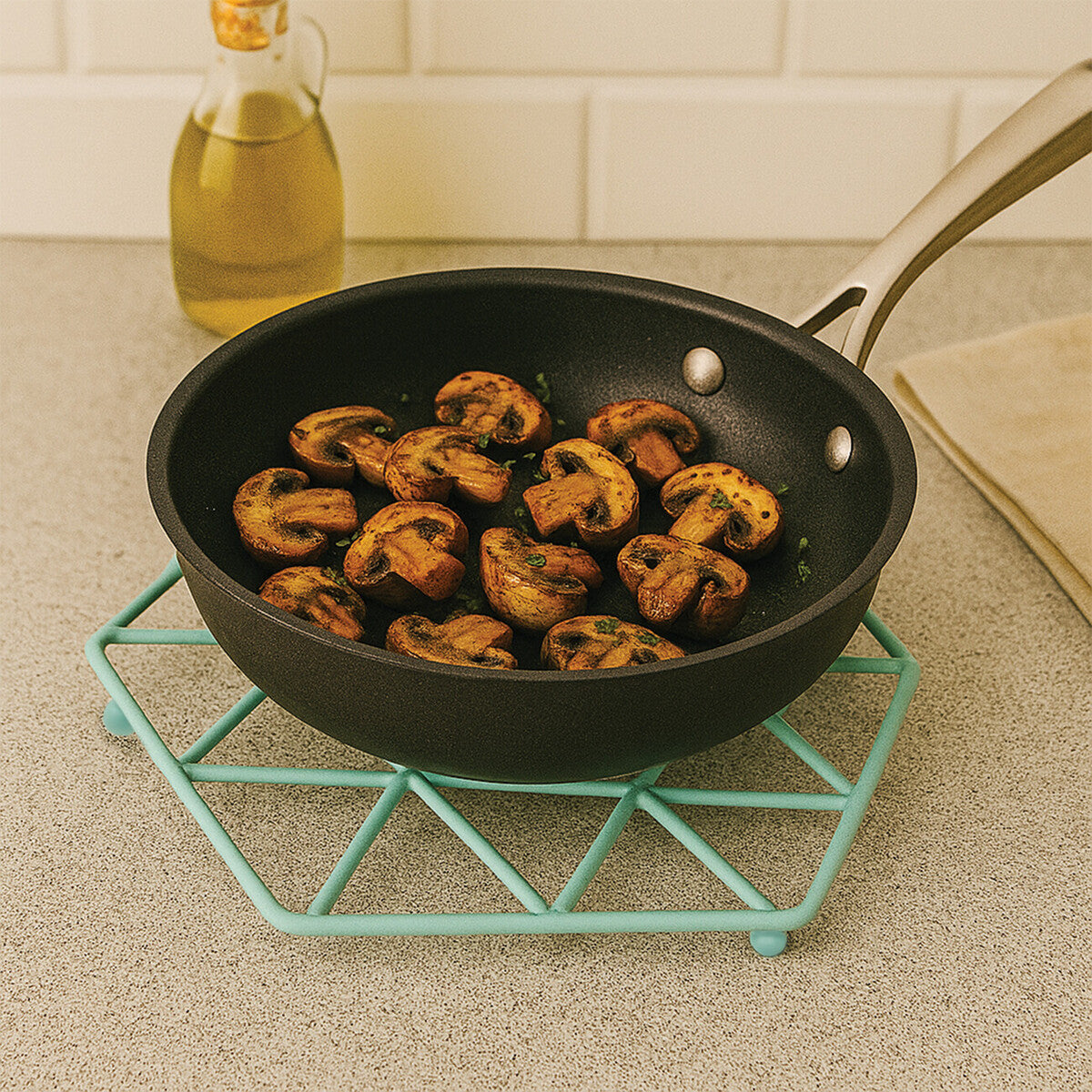 Vertex Green Finish Trivet