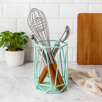 Vertex Green Finish Utensil Holder