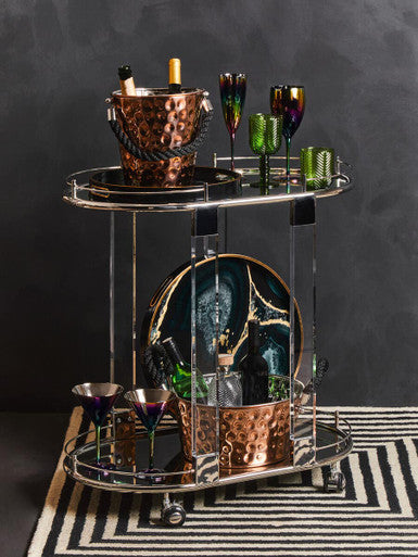 Miressa Large Copper Finish Party Bucket
