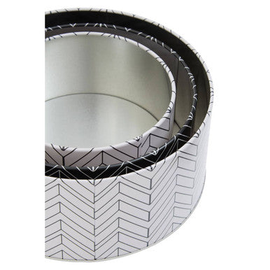 Paice Set Of Three Urban Storage Tins