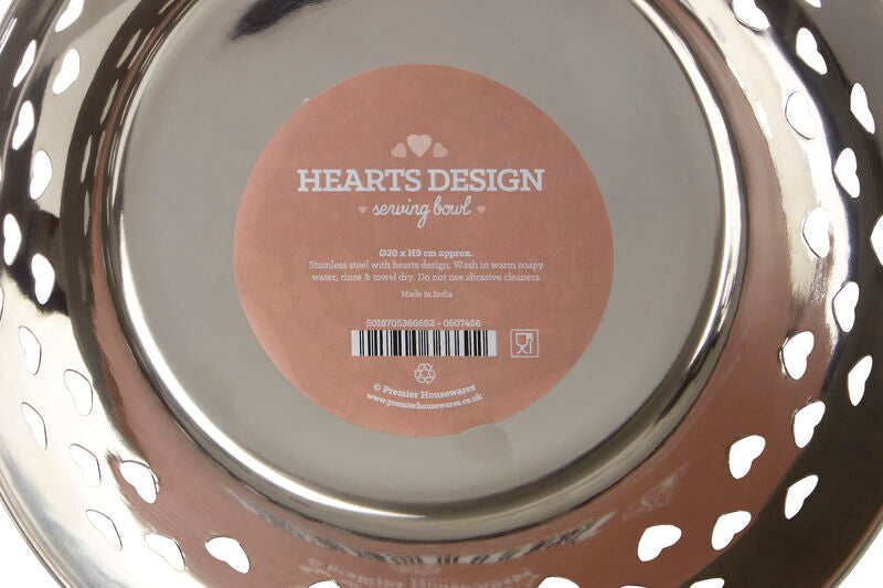 Hollis Hearts Design Ivory Bowl