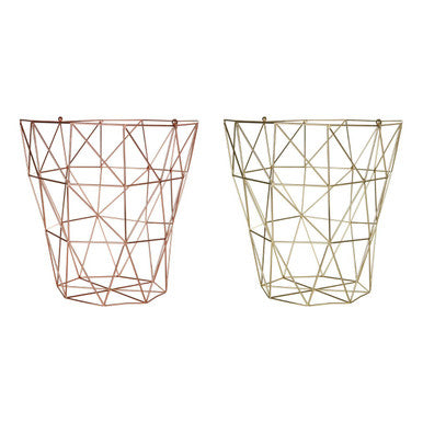 Vertex Copper Finish Storage Basket