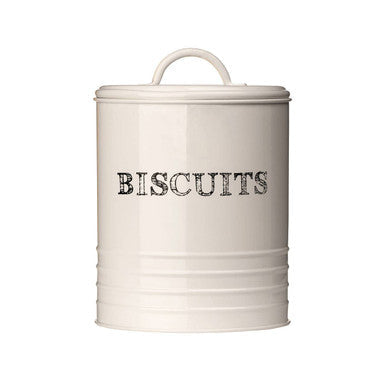 Sketch Cream Biscuit Canister