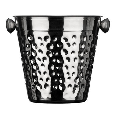 Mixology Hammered Effect Stainless Steel Ice Bucket