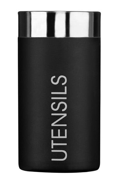 Black Enamel Finish Utensil Holder | Liberty