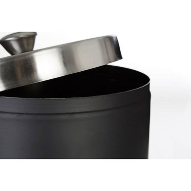 Black Enamel Bread Bin