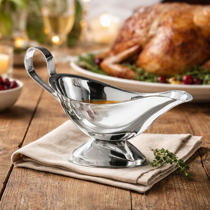 Sutton Stainless Steel Gravy Boat