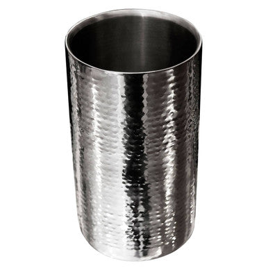 Martel Stainless Steel Hammered Effect Wine Cooler
