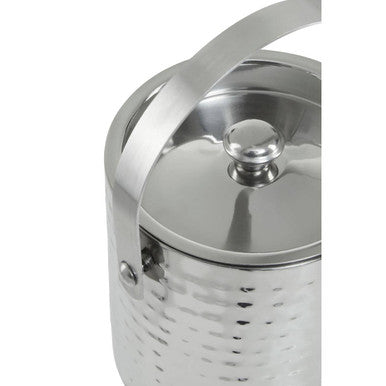 Martel Stainless Steel Hammered Effect Ice Bucket
