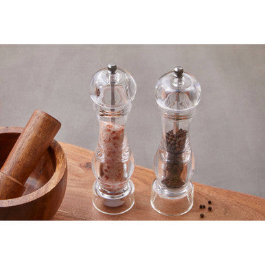 Cody Large Acrylic Salt And Pepper Mill Set