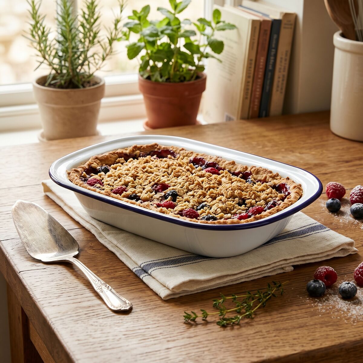 From Scratch 24Cm Rectangular Pie Dish