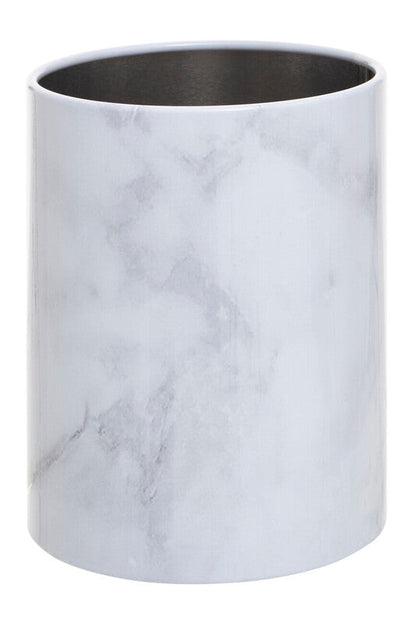 Easton White Marble Effect Utensil Holder