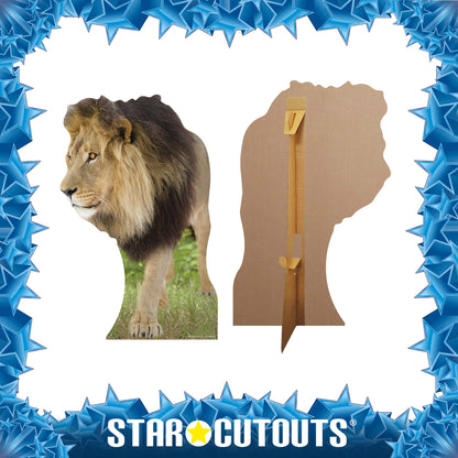 SC054 Lion Cardboard Cut Out Height 130cm