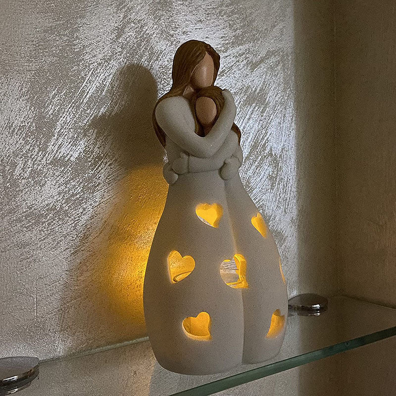 Mother's Day Gift Resin Candle Lampshade Ornament