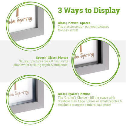 8" x 8" 3D Deep Box Photo Frame