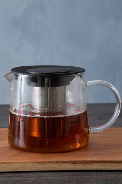 Fuso 1200ml Heat Resistant Glass Teapot