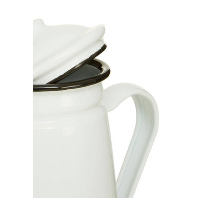 Hygge White Coffee Pot