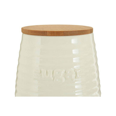 Winnie Cream Dolomite Sugar Canister