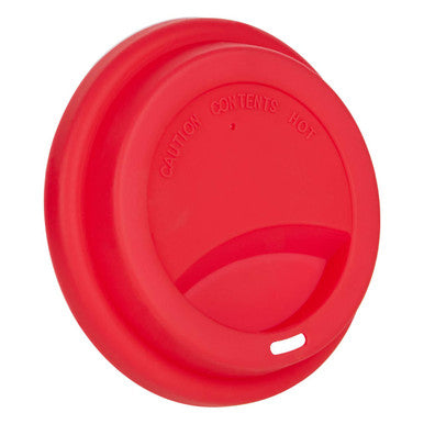 Taza Heart Design Ceramic Travel Mug with Silicone Lid