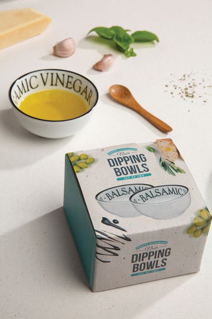 Noir Set Of Two Dipping Bowls