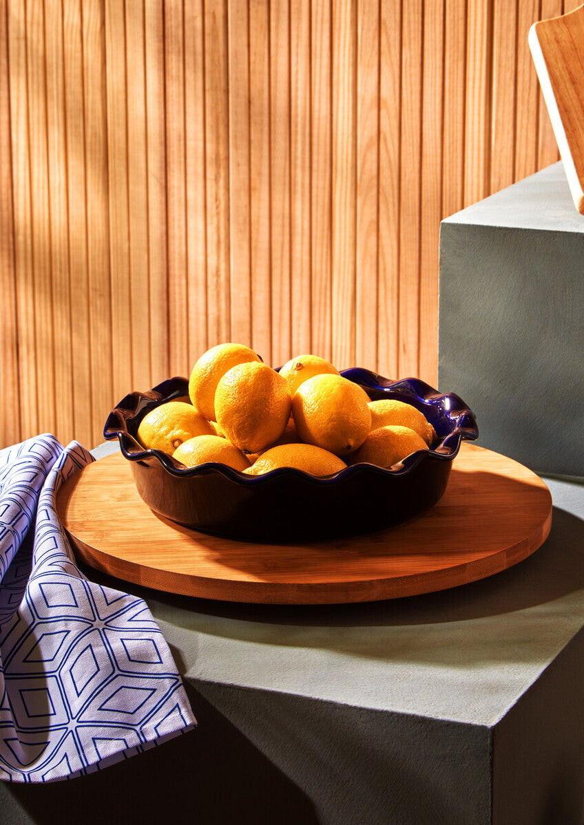 Maya 12 Piece Blue And White Dinner Set