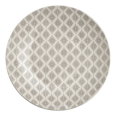 Maya Grey And White 12 Pc Dinner Set