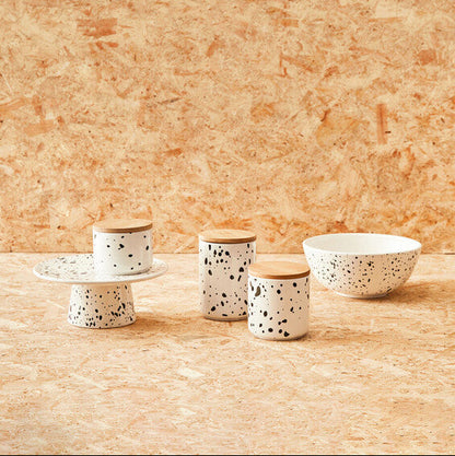 Speckled Small Storage Canister