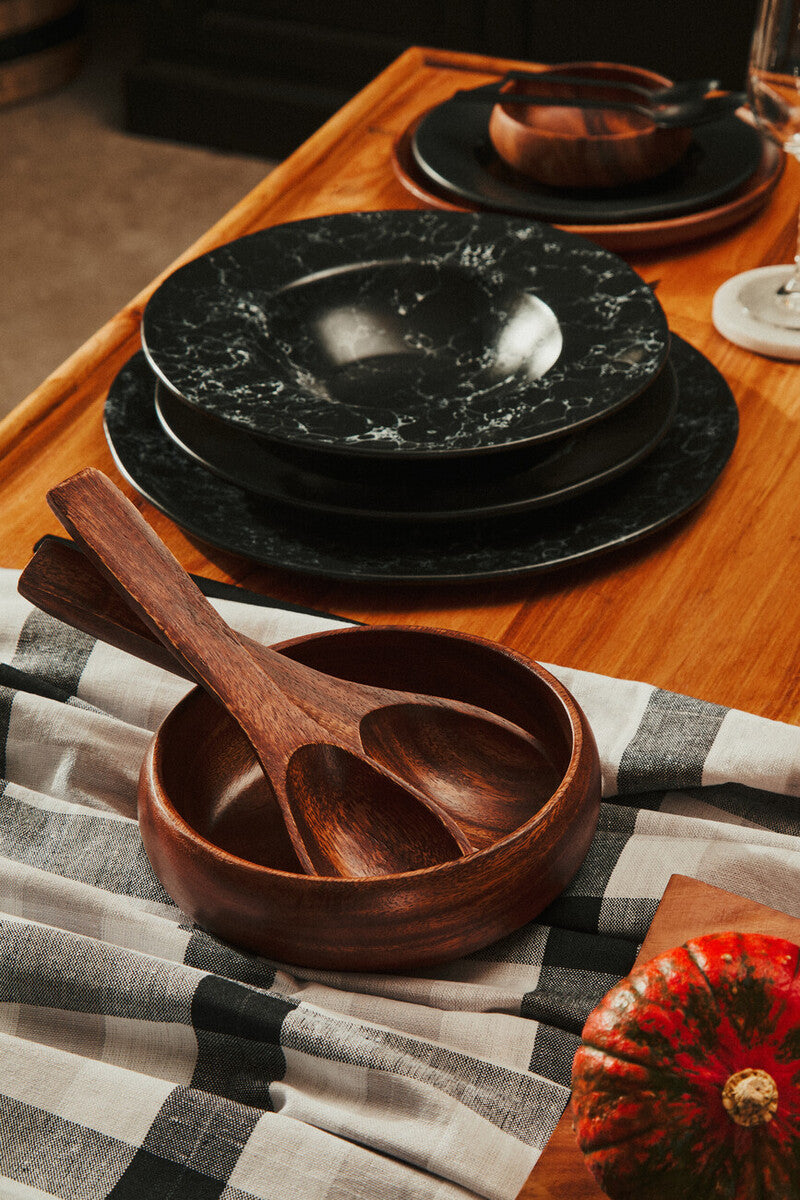 Hygge Black Stoneware Side Plate