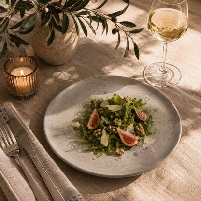 Hygge Grey Salad Plate