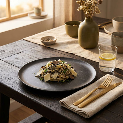 Hygge Grey Speckled Dinner Plate