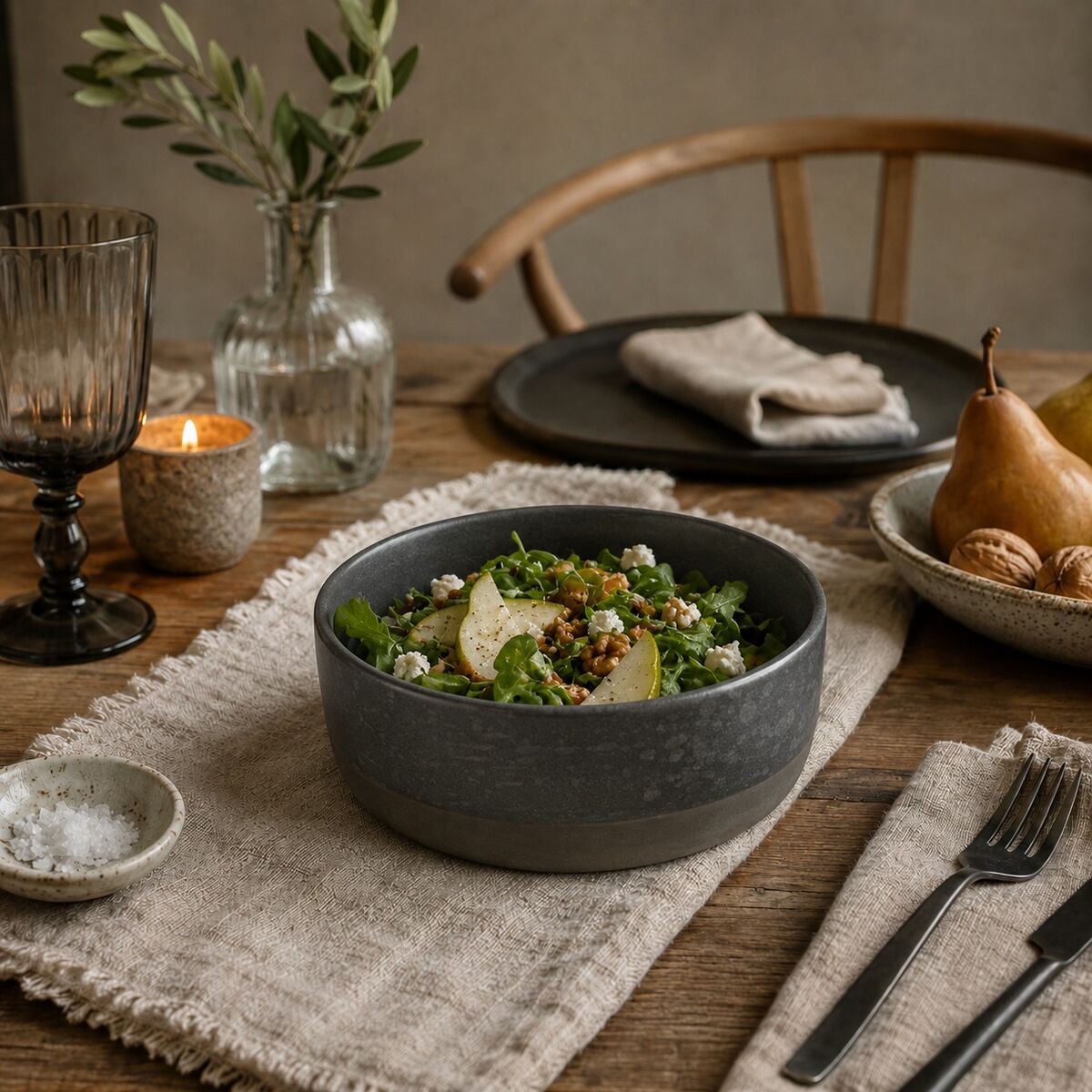 Hygge Medium Grey Bowl