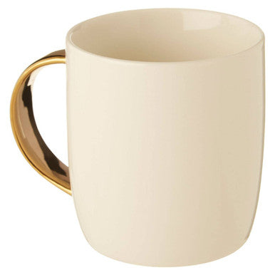 White Monogram Mug C | Diamond Deco