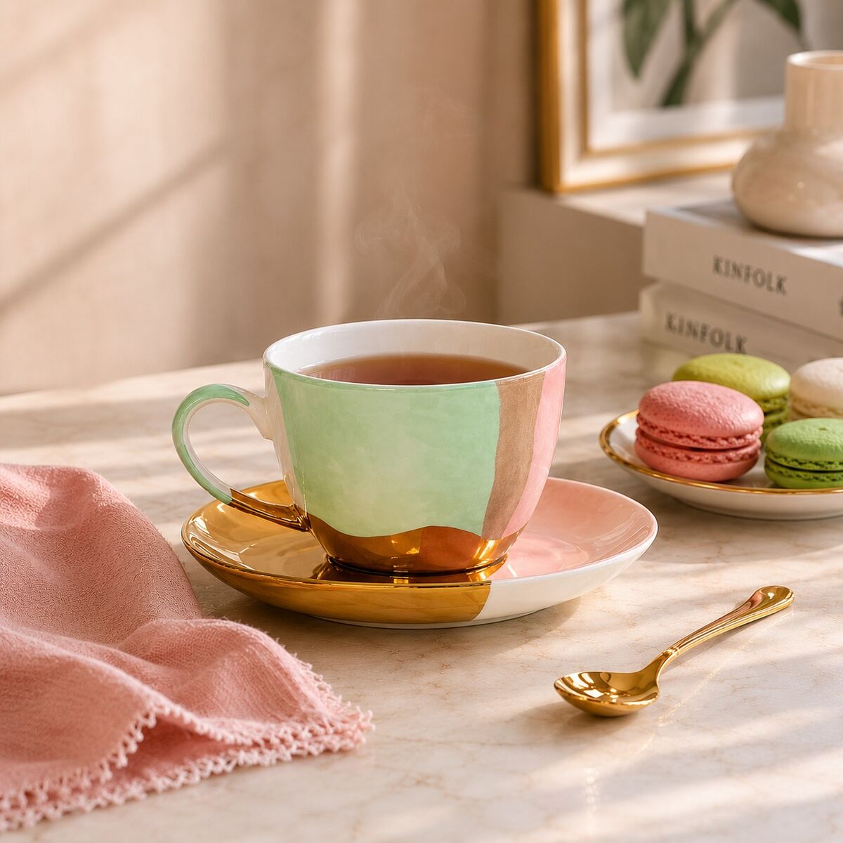 Colour Of Paradise Cup And Saucer Set