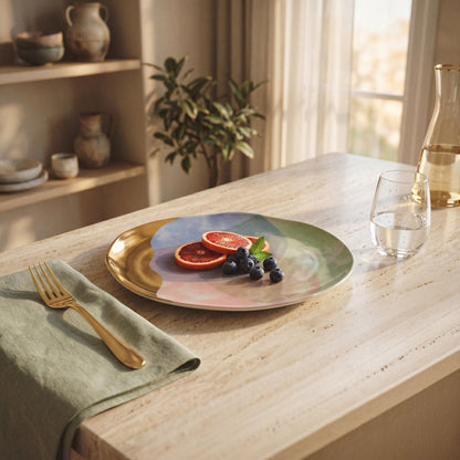 Colour Of Paradise Dinner Plate