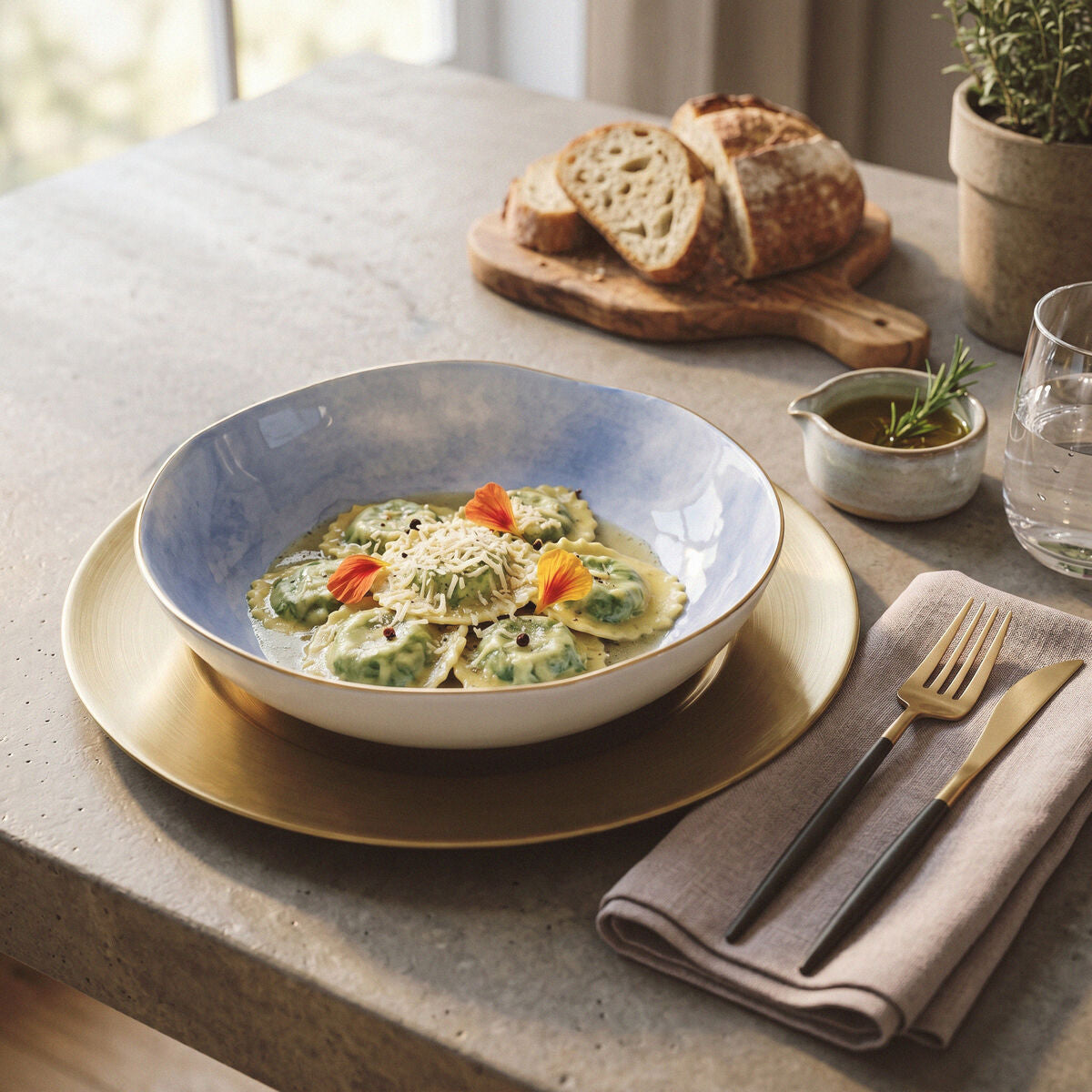 Colour Of Paradise Pasta Bowl