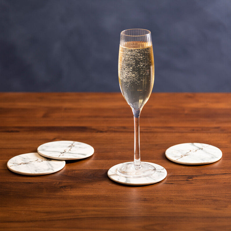 Marble Luxe Set Of 4 Coasters