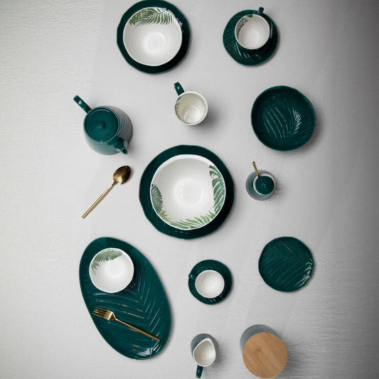 Bali Dark Green Teapot