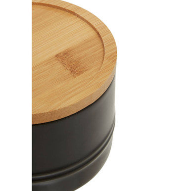 Fenwick Black Small Stoneware Canister