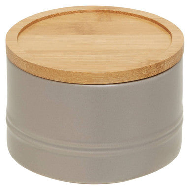 Fenwick Grey Small Stoneware Canister