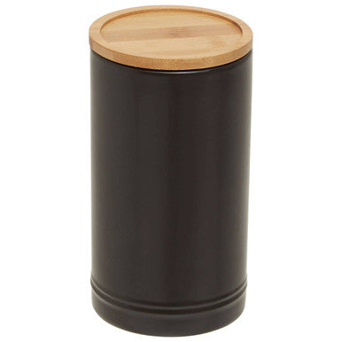 Fenwick Black Large Stoneware Canister