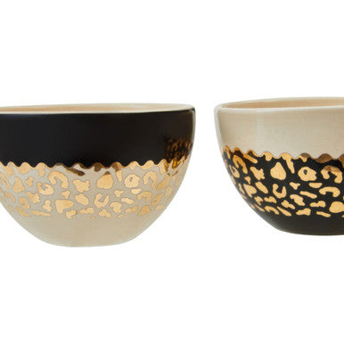London Leo Set Of 2 Small Bowls