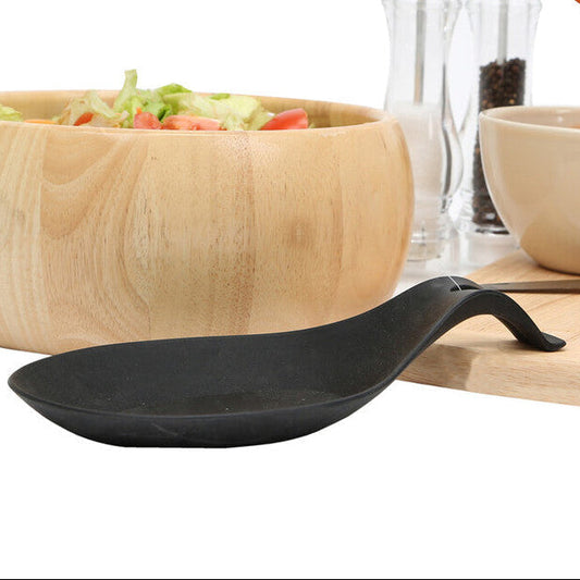 Zing Black Silicone Spoon Rest