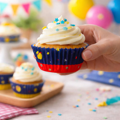 Rocket 40Pcs Large Cupcake Cases