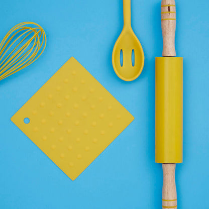 Zing Yellow Silicone Rolling Pin