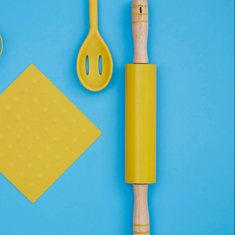 Yellow Silicone Rolling Pin | Zing