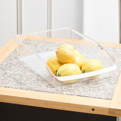 Azuma Clear PS Plastic Small Fridge Organiser