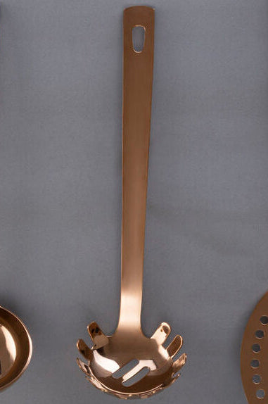 Freya Rose Gold Finish Spaghetti Spoon